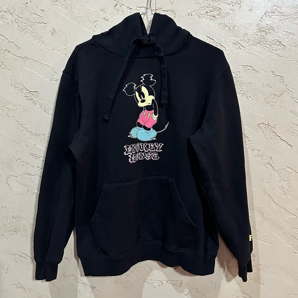 Disney Neff Men’s Mickey Mouse Black Hoodie size M